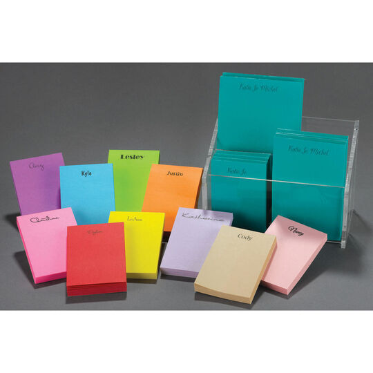 Clearly Perfect Colorful Notepads